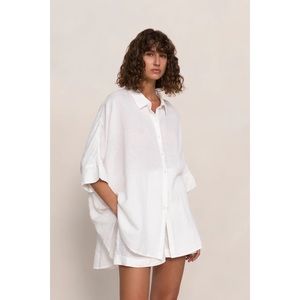 Posse Lula Oversized Shirt Sz One Size